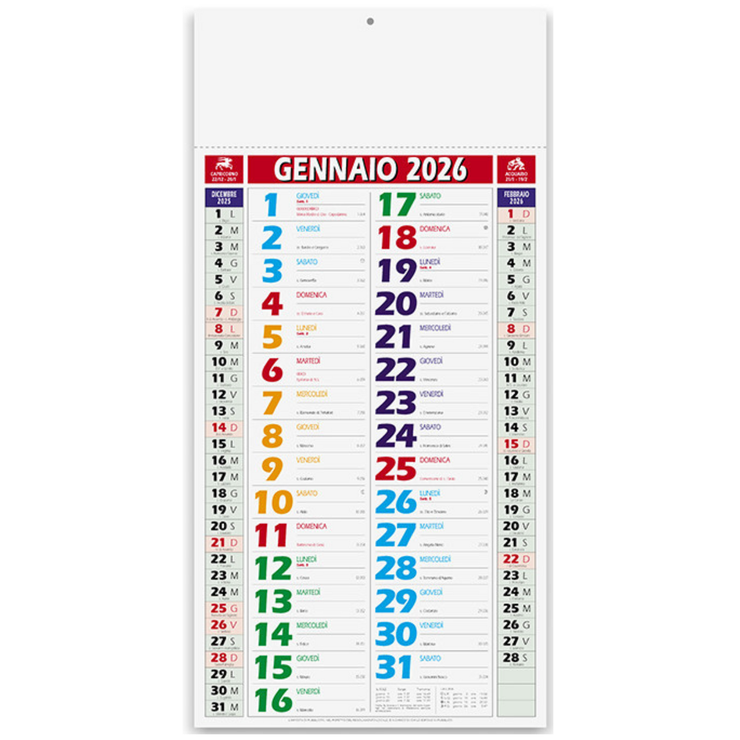 Calendario olandese 2026 personalizzato | Cod. PA658