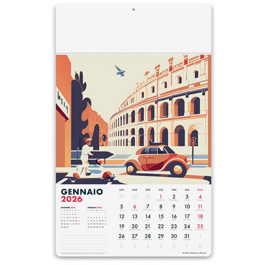 Calendario illustrato 2026 Emozioni | Cod. PA030