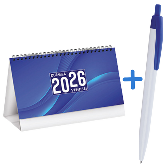 Kit Calendario 2026 + Penna | Cod. Kit Table