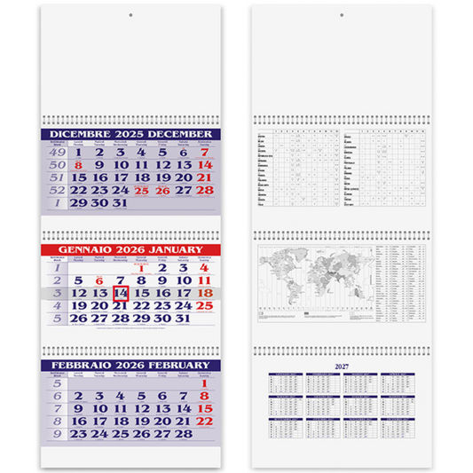 Calendario olandese 2026 personalizzato | Cod. PA510