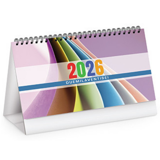 Calendario da banco 2026 personalizzato | Cod. PA730