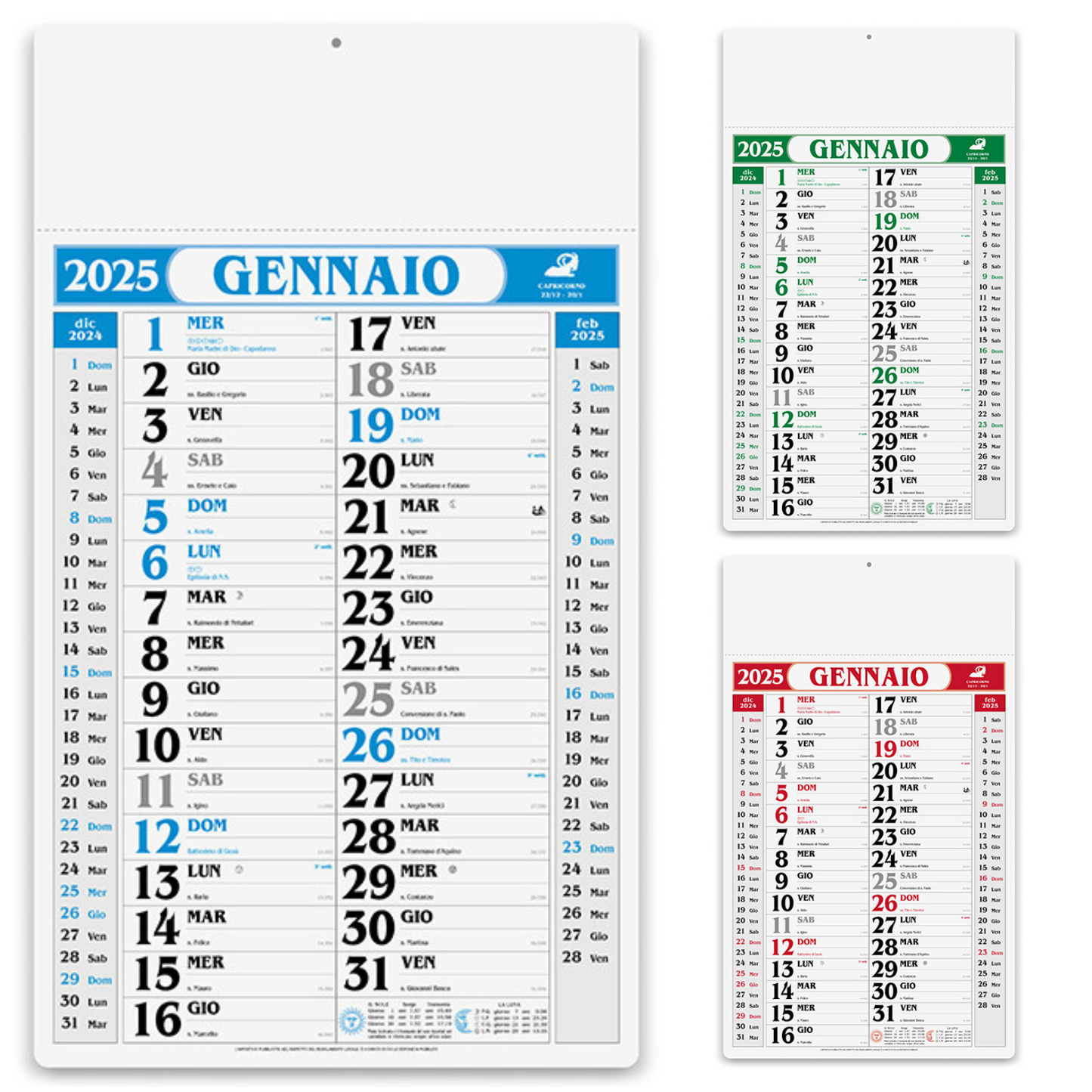 Calendari personalizzati 2025 olandesi PA520