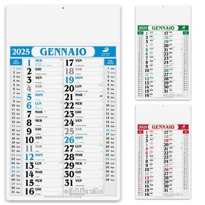 Calendari personalizzati 2025 olandesi PA520