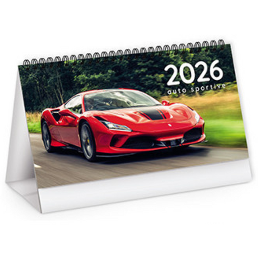 Calendario da banco 2026 Auto Sportive | Cod. PA406