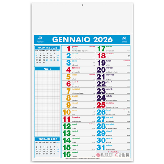 Calendario olandese 2026 personalizzato | Cod. PA422