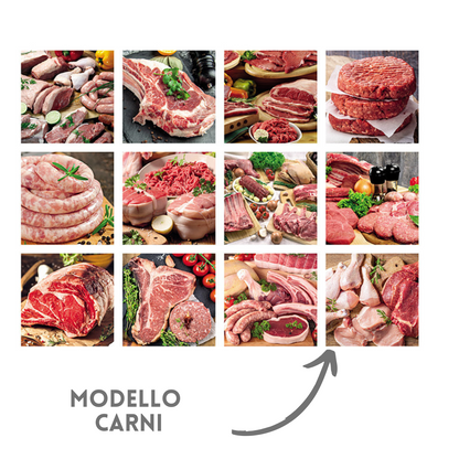 Calendario illustrato 2026 Carni Slim | Cod. PA189