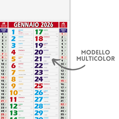 Calendario olandese 2026 personalizzato | Cod. PA658