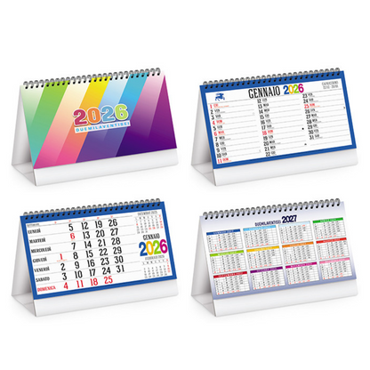 Calendario da banco 2026 personalizzato | Cod. PA725