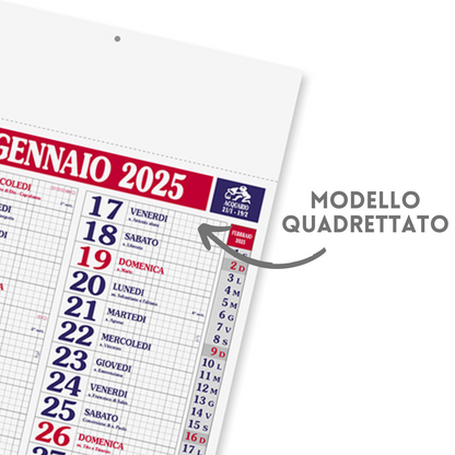 Calendari personalizzati 2025 olandesi PA610