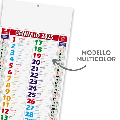 Calendari personalizzati 2025 olandesi PA658