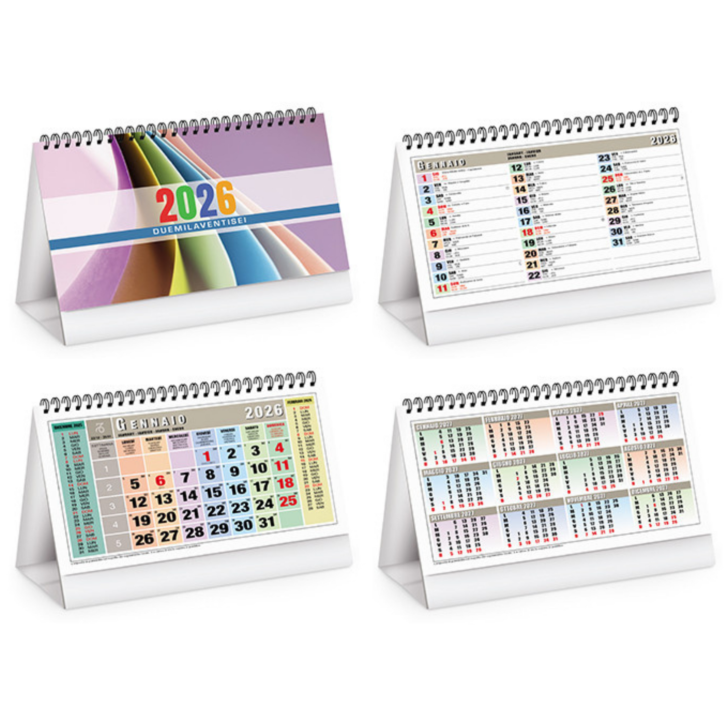 Calendario da banco 2026 personalizzato | Cod. PA730