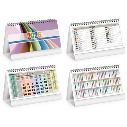 Calendario da banco 2026 personalizzato | Cod. PA730