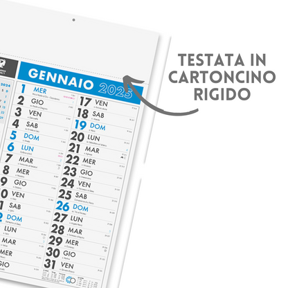 Calendari personalizzati 2025 olandesi PA636