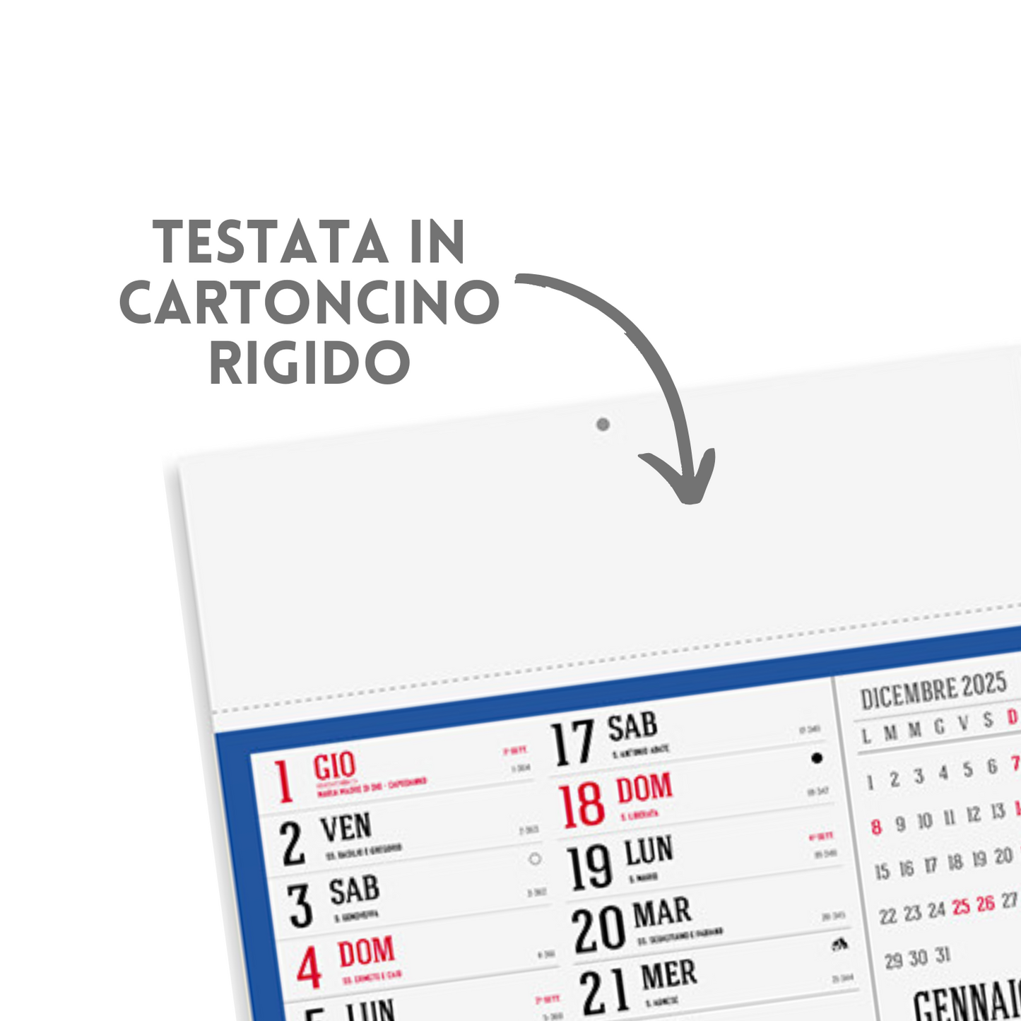Calendario olandese 2026 personalizzato | Cod. PA614
