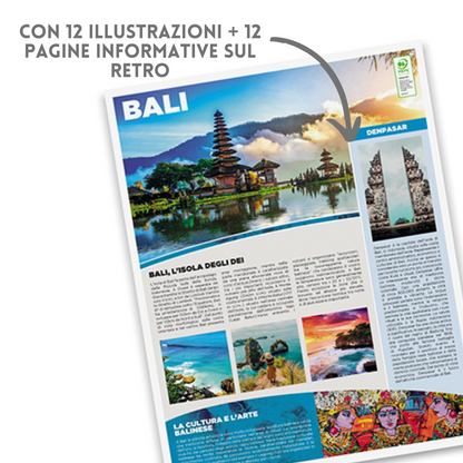 Calendario illustrato 2026 Mete da sogno | Cod. PA117