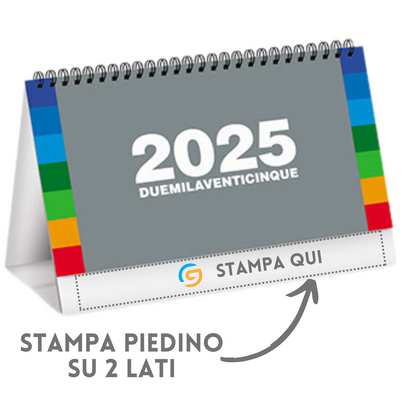 Calendari personalizzati 2024 da banco PA703