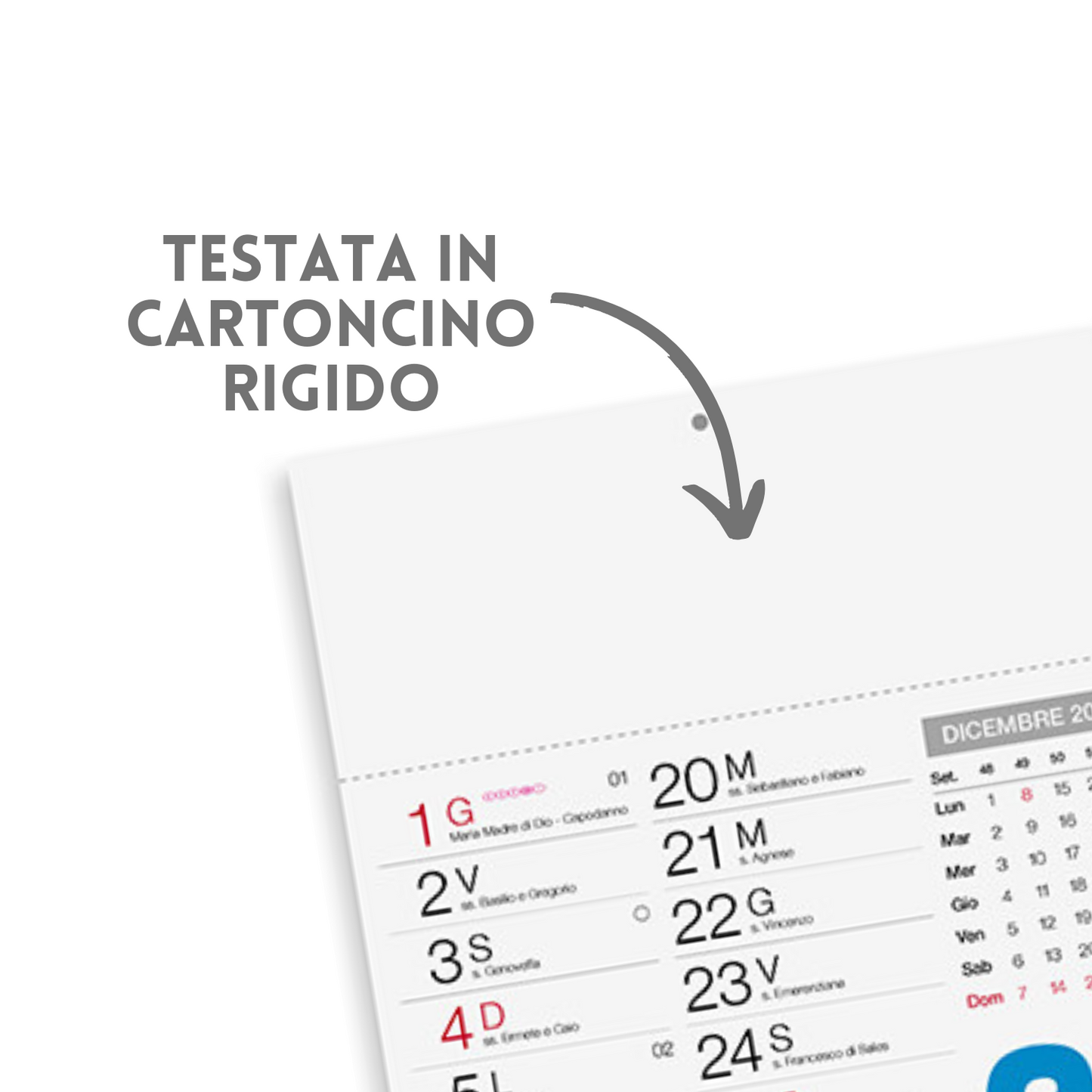 Calendario olandese 2026 personalizzato | Cod. PA654