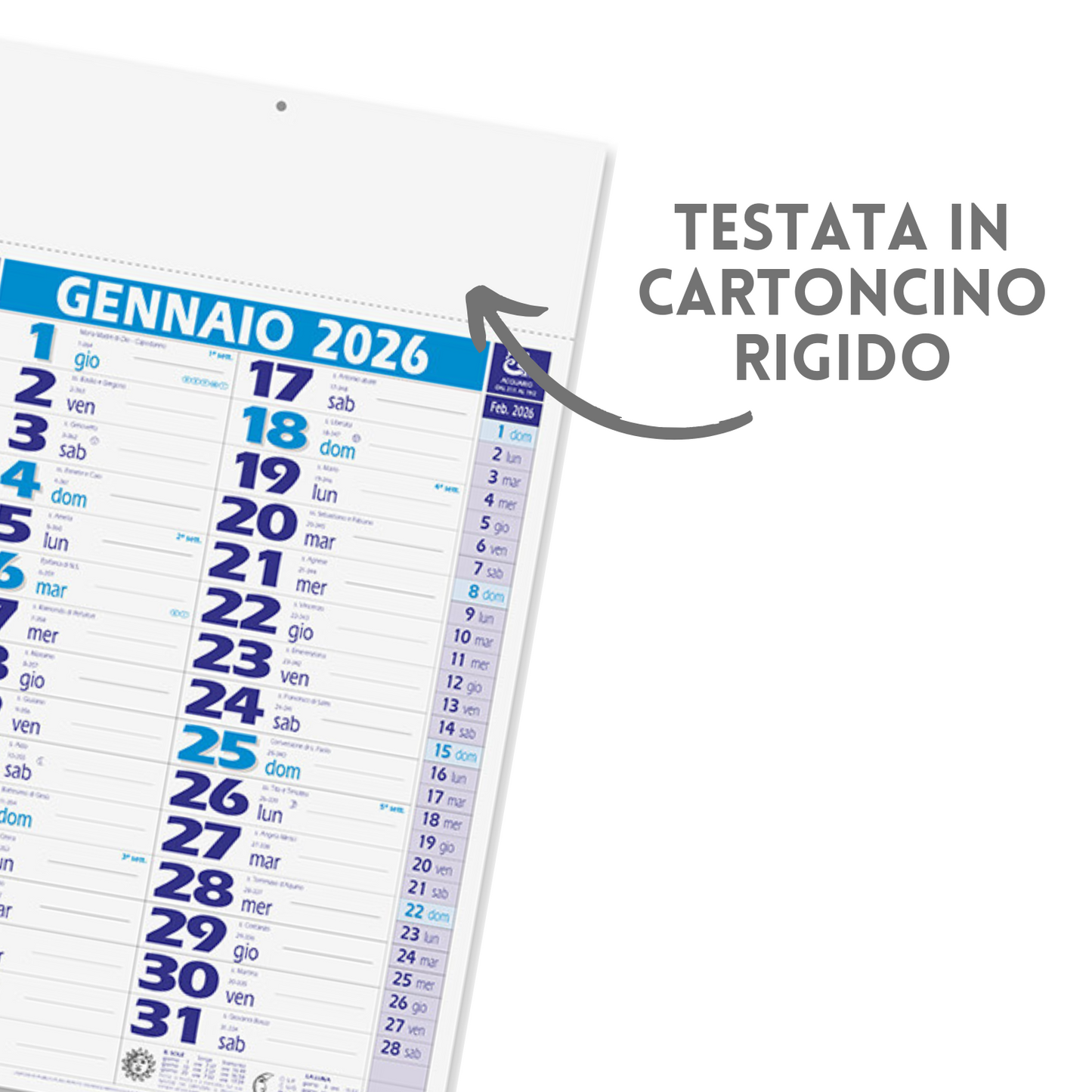 Calendario olandese 2026 personalizzato | Cod. PA620