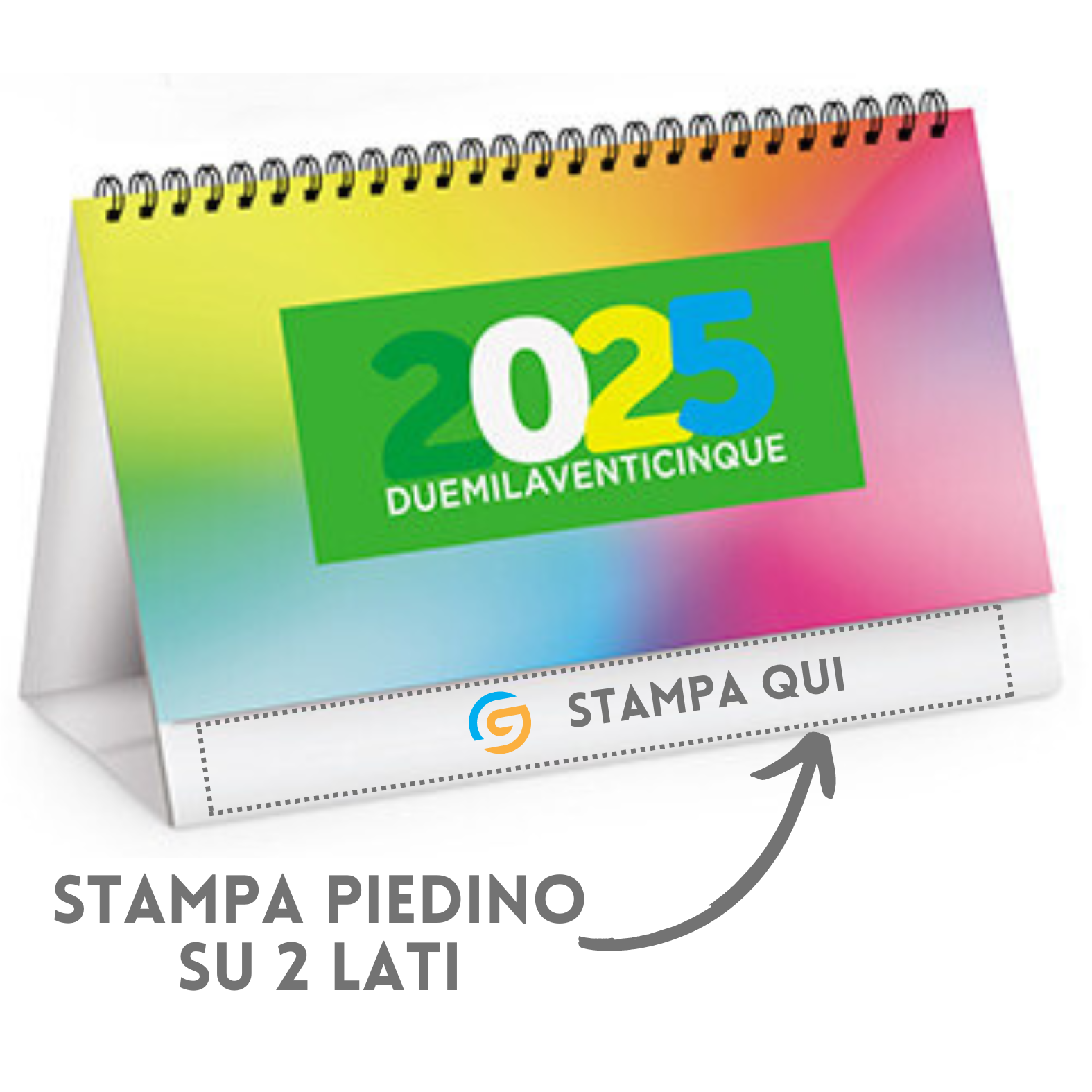 Calendari personalizzati 2024 da banco PA706