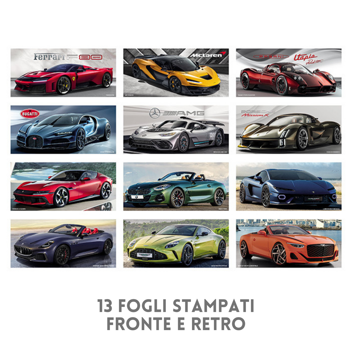 Calendario da banco 2026 Auto Sportive | Cod. PA406