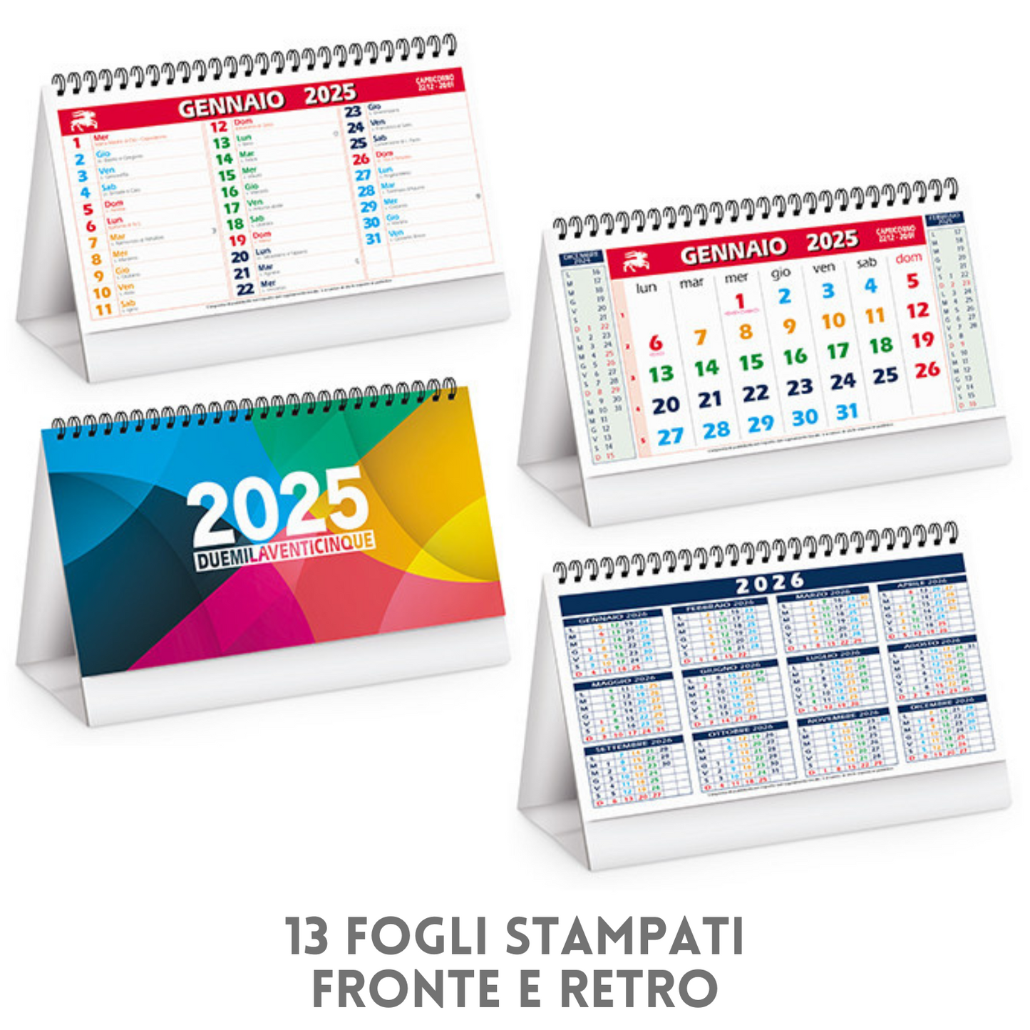 Calendari personalizzati 2024 da banco PA705