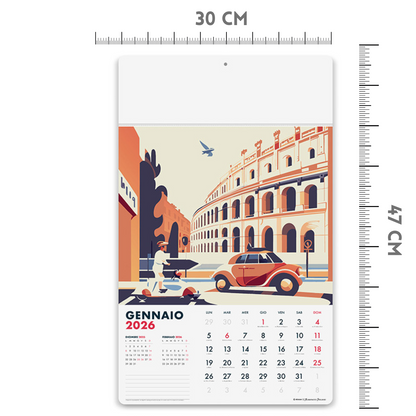 Calendario illustrato 2026 Emozioni | Cod. PA030