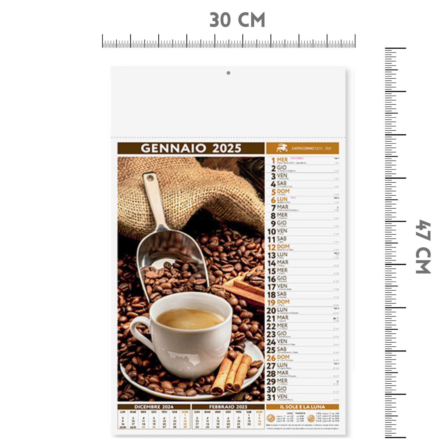 Calendario illustrato 2025 Dolci Momenti | Cod. PA148