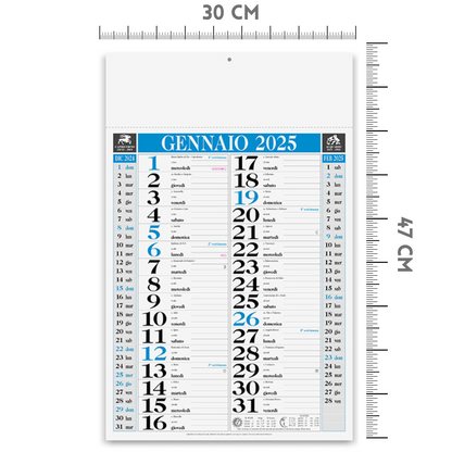 Calendari personalizzati 2025 olandesi PA640