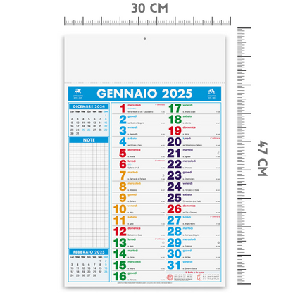  Calendari personalizzati 2025 olandesi PA422
