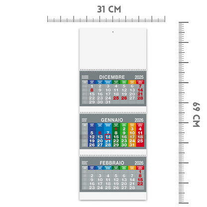 Calendario olandese 2026 personalizzato | Cod. PA516