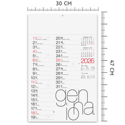 Kit Calendario 2026 + Penna Touch Personalizzati | Cod. Kit Master
