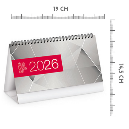 Calendario da banco 2026 personalizzato | Cod. PA720