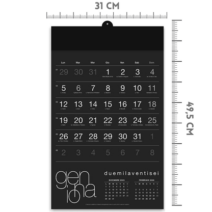 Calendario olandese 2026 personalizzato | Cod. PA514