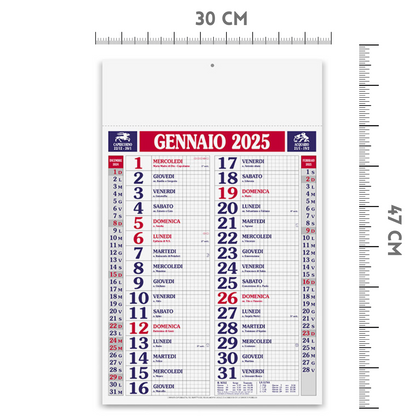 Calendari personalizzati 2025 olandesi PA610