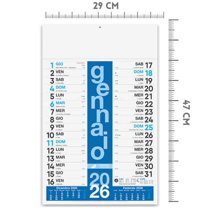 Calendario olandese 2026 personalizzato | Cod. PA430
