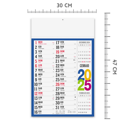 Calendari personalizzati 2025 olandesi PA614