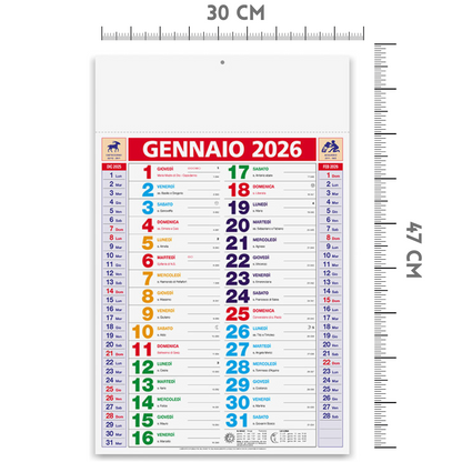 Calendario olandese 2026 personalizzato | Cod. PA600