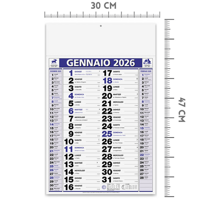 Calendario olandese 2026 personalizzato | Cod. PA646