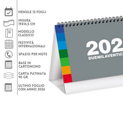 Calendari personalizzati 2024 da banco PA703