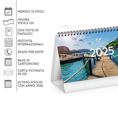 Calendari personalizzati 2024 da banco PA402