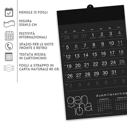 Calendario olandese 2026 personalizzato | Cod. PA514