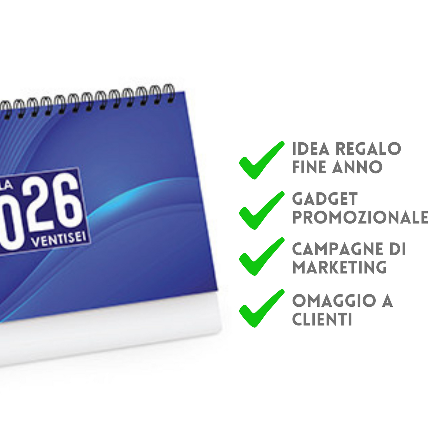 Calendario da banco 2026 personalizzato | Cod. PA715