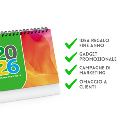 Calendario da banco 2026 personalizzato | Cod. PA706