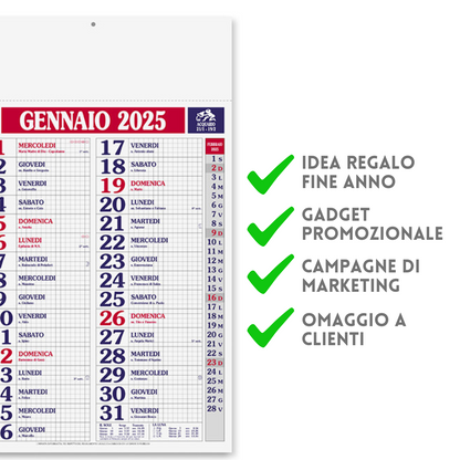 Calendari personalizzati 2025 olandesi PA610