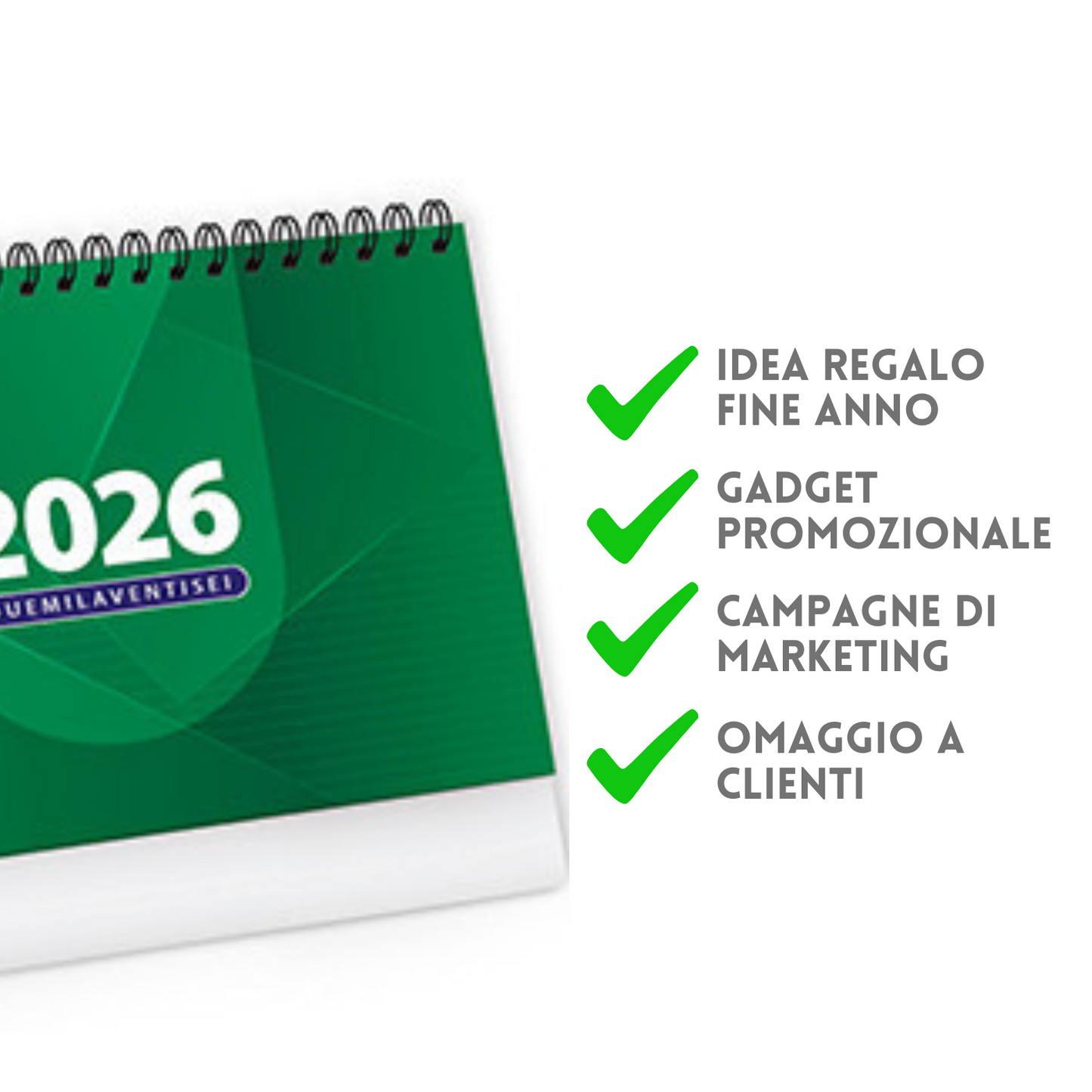 Calendario da banco 2026 personalizzato | Cod. PA700