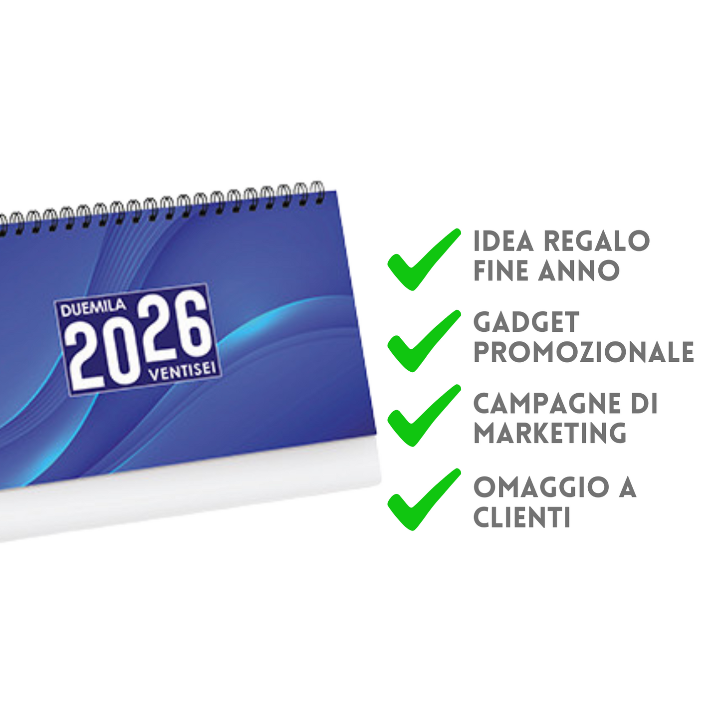Kit Calendario 2026 + Penna | Cod. Kit Table