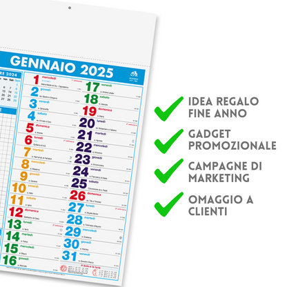  Calendari personalizzati 2025 olandesi PA422