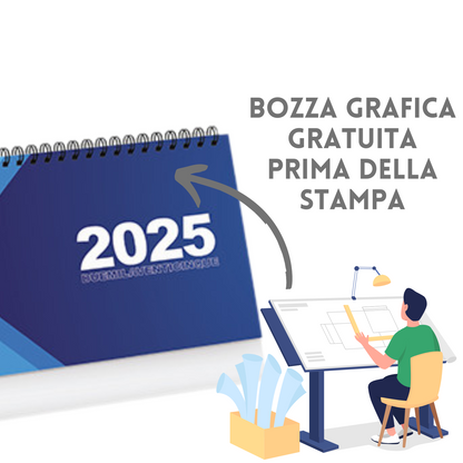 Calendari personalizzati 2025 da banco PA710