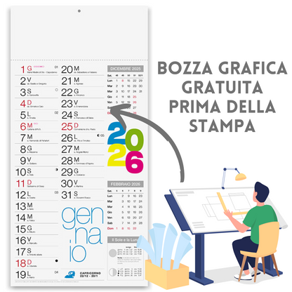 Calendario olandese 2026 personalizzato | Cod. PA654