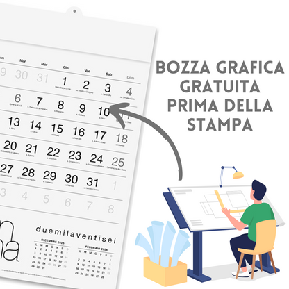 Calendario olandese 2026 personalizzato | Cod. PA513